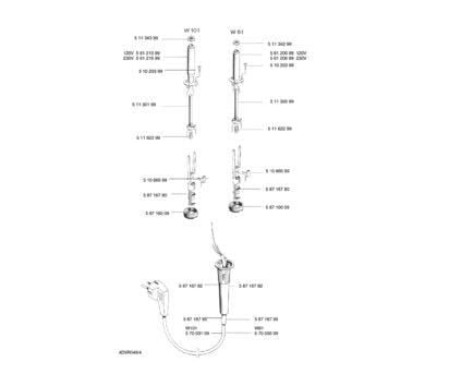 Weller W101 H, 100 W, 230 V, 350 mm, 90 mm, 50 mm