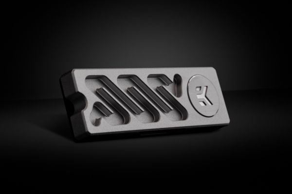 EK Water Blocks Quantum Convection M.2 NVMe, Kjøleribbe, Aluminium, Sølv, SSD, 24 mm, 75 mm