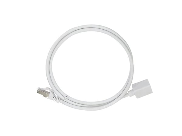 LogiLink CQX091S, 10 m, Cat6a, S/FTP (S-STP), RJ-45, RJ-45, Hvit