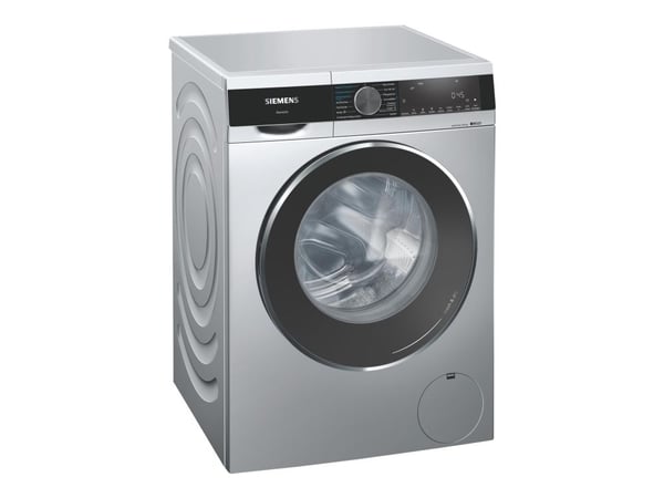 Siemens iQ500 WN54G1X0 - Vaskemaskin/tørker - høyde: 85 cm - frontileggelse - 70 liter - 10 kg - 1400 rpm - sølv