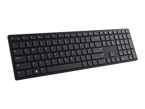 Dell KB500 - Tastatur - trådløs - 2.4 GHz - QWERTY - Pan Nordic - svart - med 3 years NBD Advance Exchange