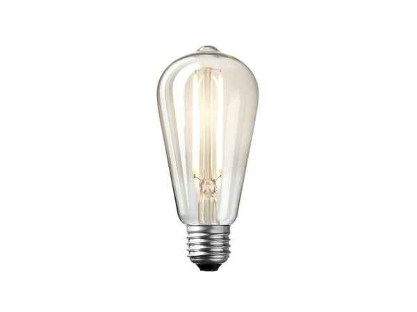 DEKOPÆRE LED 3W STONE ONE GYLDENT GLAS