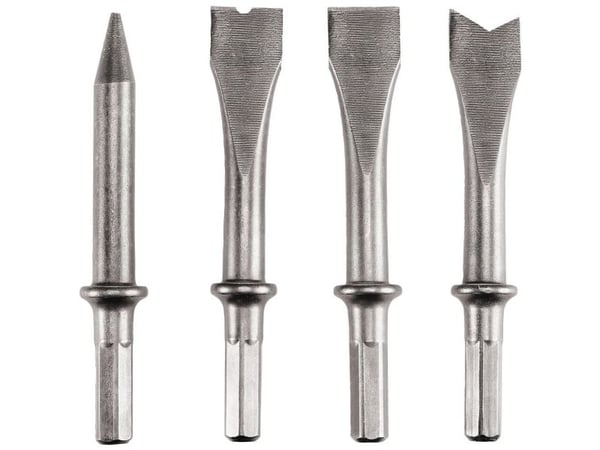 Einhell 4132769, Meislingsvedlegg til borhammer, TC-PC 45, Metallisk, Stål, 120 mm, 4 stykker