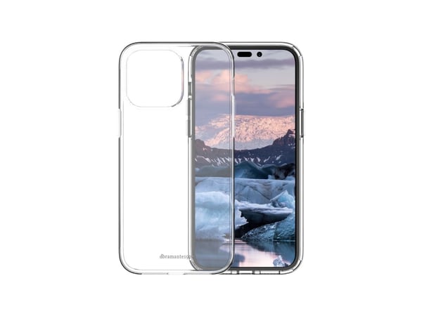 dbramante1928 Iceland Pro - Baksidedeksel for mobiltelefon - snappfeste - 100 % resirkulert plast - blank - for Apple iPhone 14 Pro Max