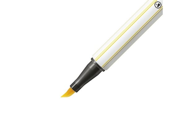 STABILO Pen 68 brush ARTY, 30 väriä, Valikoidut värit, Harjaspää, Kuitu, Valikoidut värit, Kahdeksankulmainen
