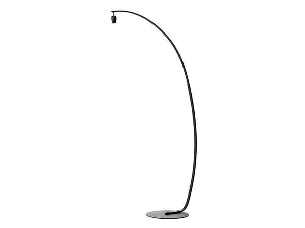 Gulvlampe MANHATTAN sort ekskl. skjerm