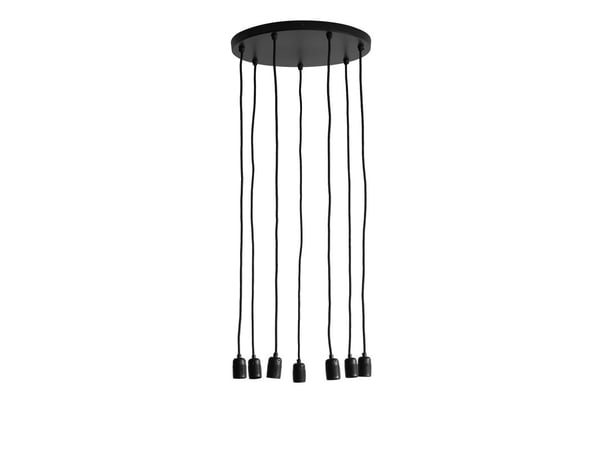KLYNGEPENDEL K9 Ø 40 cm 7 fester sort matt