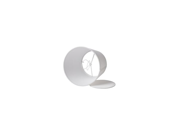 Lampeskjerm Emma Domus - Høyde 14,5 cm - Hvit