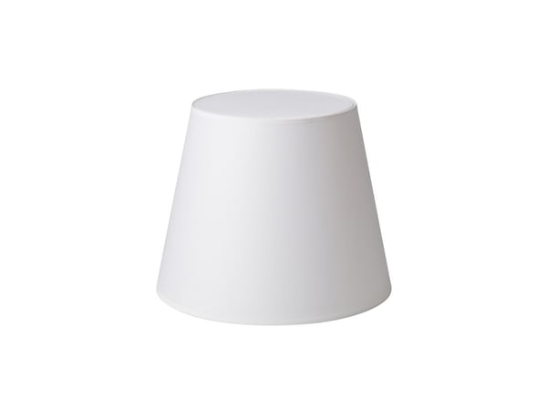 Lampeskjerm EMMA DOMUS høyde 28,0 cm hvit