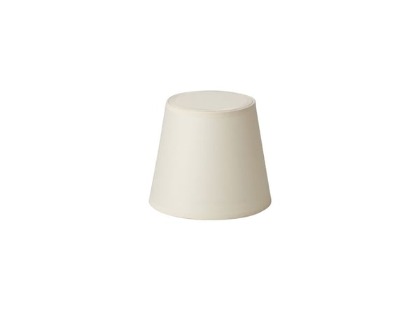 Lampeskjerm EMMA DOMUS høyde 14,5 cm krem