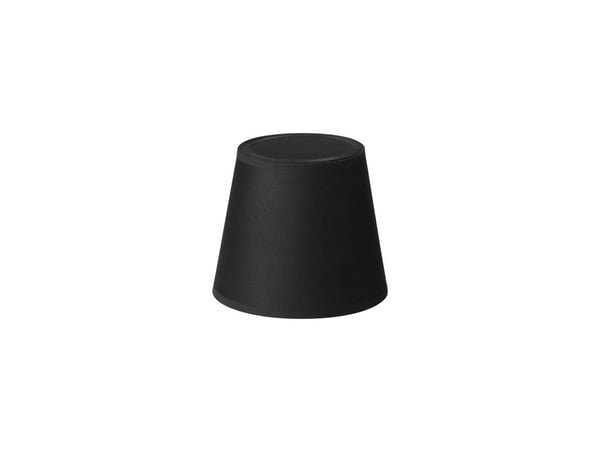 Lampeskjerm Emma Domus høyde 14,5 cm sort