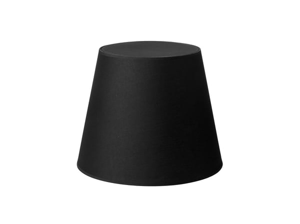 Lampeskjerm EMMA DOMUS – høyde 32,0 cm, svart