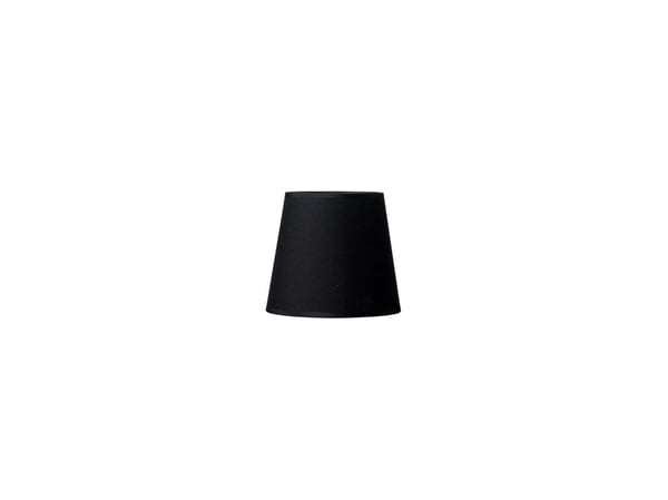 Lampeskjerm Isabella Domus H. 13,5 cm, svart/kobber