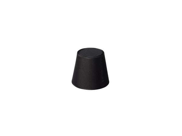 Lampeskjerm ISABELLA DOMUS H. 14,5 cm sort/kobber