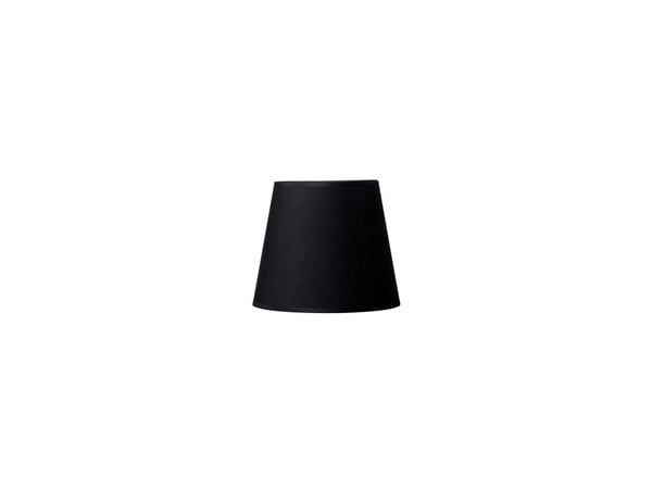 Lampeskjerm ISABELLA DOMUS H. 14,5 cm sort/kobber