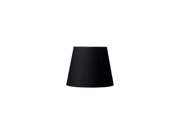 LAMPESKJERM ISABELLA DOMUS H. 16,5 CM SORT/KOBBER