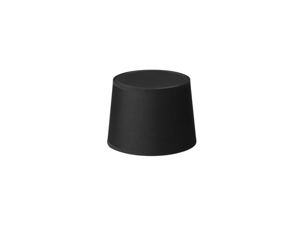 Lampeskjerm Emma Cabana høyde 14,5 cm sort