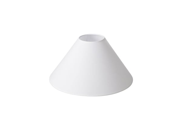 Lampeskjerm Emma Palacio H 20,5 cm hvit