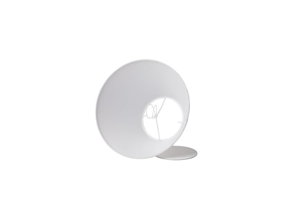 Lampeskjerm Emma Casa, høyde 18,5 cm, hvit