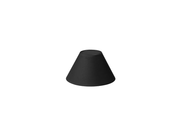 Lampeskjerm Emma Casa, høyde 12,5 cm, sort