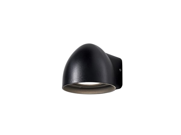 BIRK vägglampa svart downlight