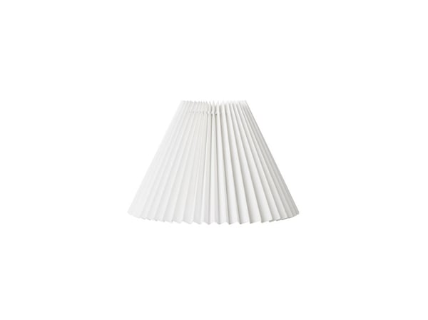 Plisségardin Emma Piso vegg/takpendel side 18 cm hvit