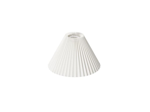 Plisse-skjerm EMMA PISO vegg/tak pendel side 21 cm hvit