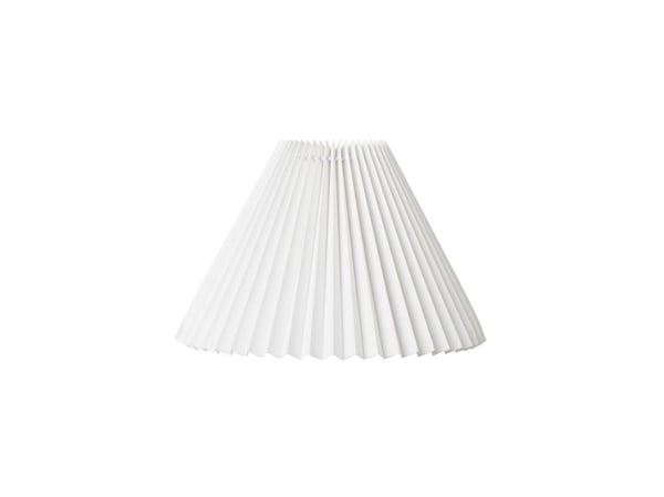 Plisse-skjerm EMMA PISO vegg/tak pendel side 21 cm hvit