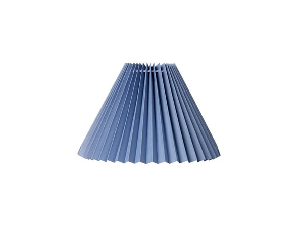 Plisségardin Emma PISO vegg/pendel side 21 cm blå