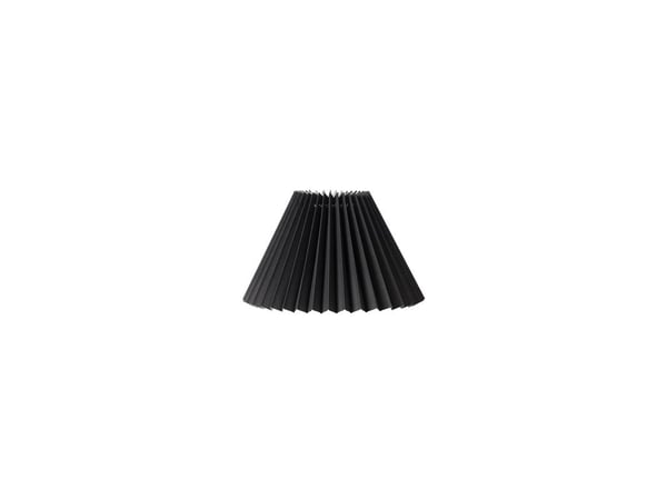 Plisségardin Emma Hacienda side 15 cm svart