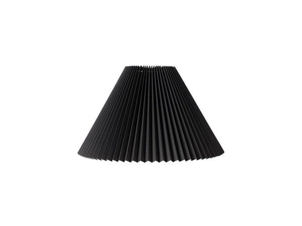 Plissegardin Emma Hacienda side 30 cm sort
