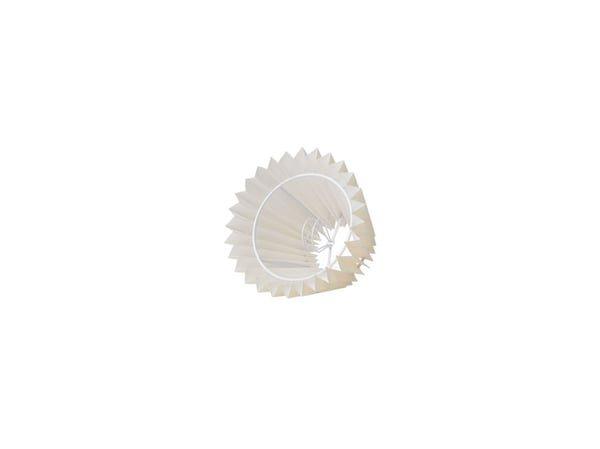 Plissegardin EMMA Hacienda side 11 cm creme