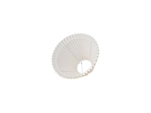 Plisségardin Emma Hacienda, side 21 cm, creme