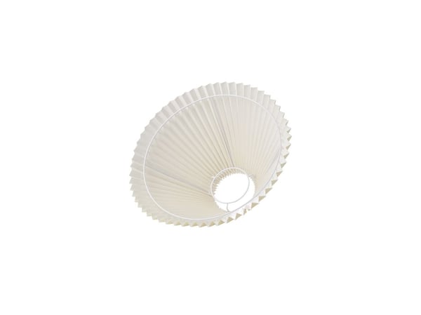 Plisserte skjerm Mary Hacienda side 25 cm gull