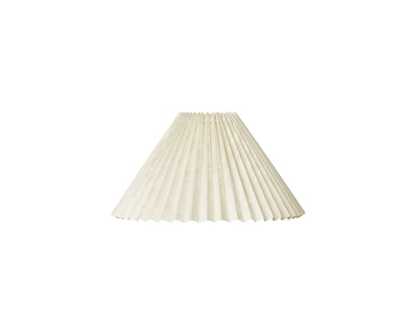 Plisserte skjerm Mary Hacienda side 25 cm gull