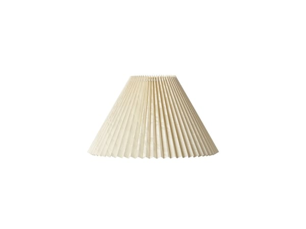 Plissé-skjerm MARY HACIENDA side 27 cm gyllen