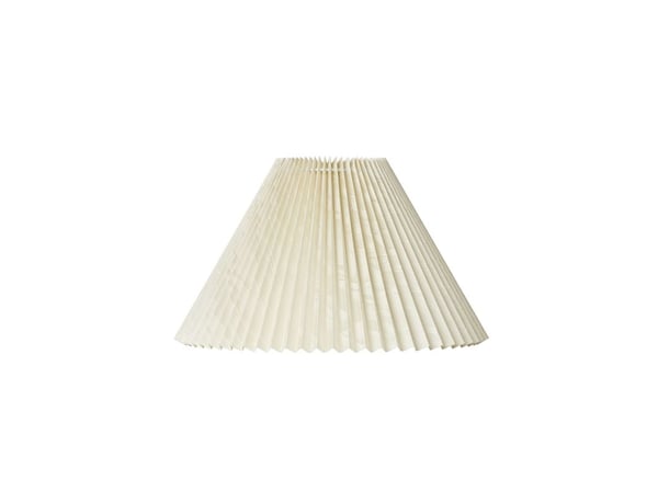 Plissé-skjerm MARY HACIENDA side 27 cm gyllen