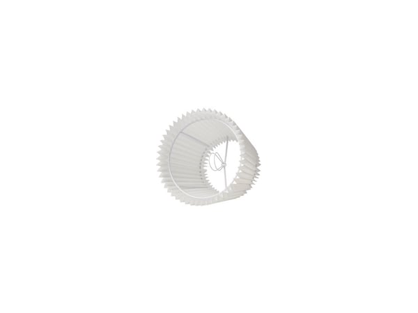 Plisségardin EMMA VILLA side 14 cm hvit