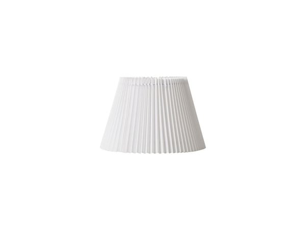 Plisségardinskjerm EMMA VILLA side 18 cm hvit