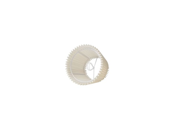 Plisségardin Emma Villa side 14 cm krem