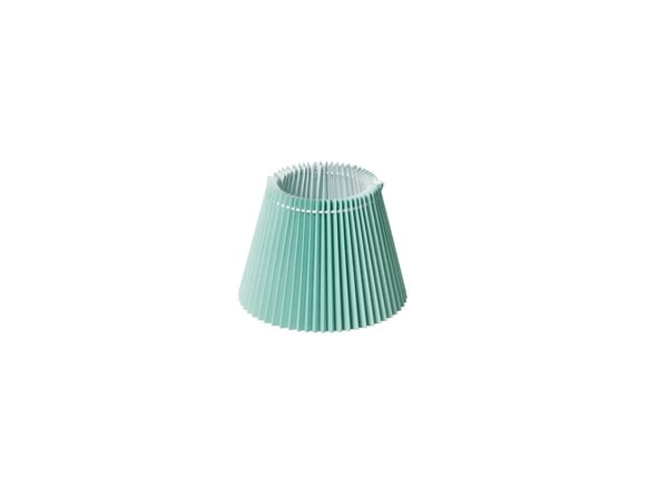 Plisséskjerm EMMA VILLA side 16 cm grønn