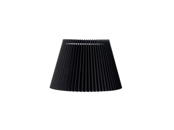 Plisse-skjerm Emma Villa vegg/takpendel side 18 cm sort