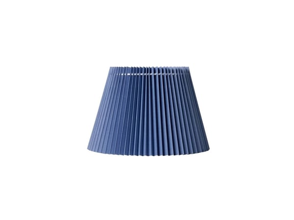PLISSÉSKJERM EMMA VILLA VEGG/PENDL SIDE 18 CM BLÅ