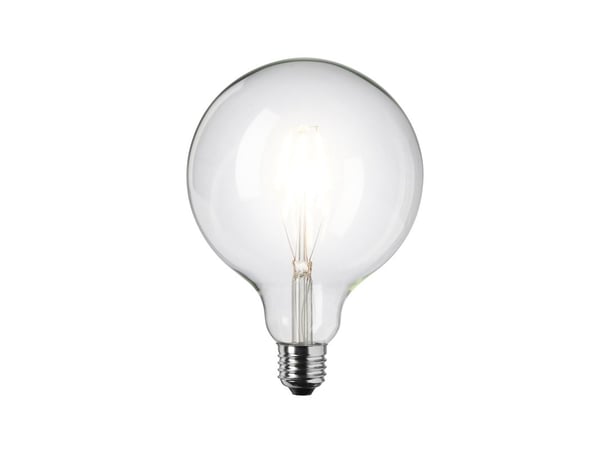 KATTOVALAISIN LED 4W GLOBE BASIC Ø125 KIRKAS LASI