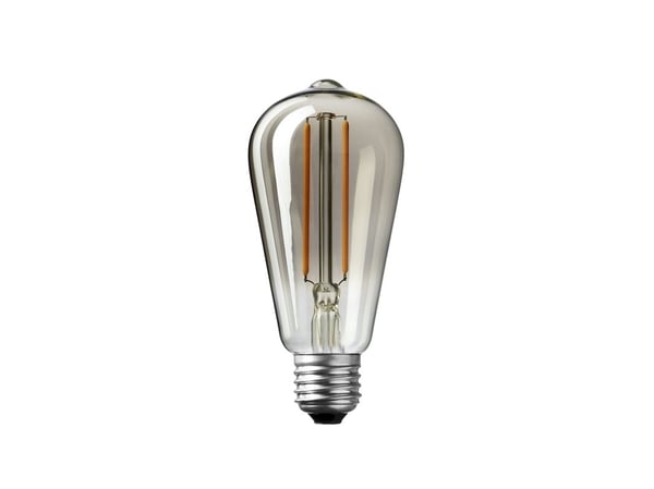 DEKOPÆRE LED 3W STONE ONE GYLDENT GLAS