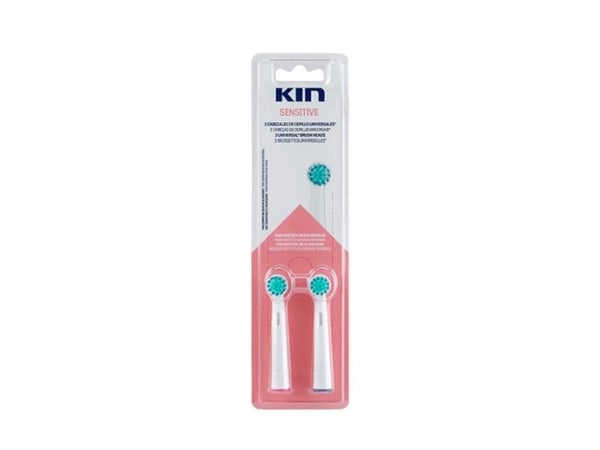 Tandborste Kin Electric: känslig extra 2 enheter