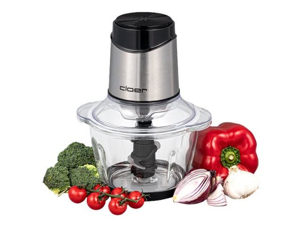 Cloer 6829 - Chopper - 1.2 liter - silver