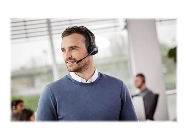 Jabra Engage 55 Stereo - Headset - på örat - DECT - trådlös - Optimerat för Microsoft Teams