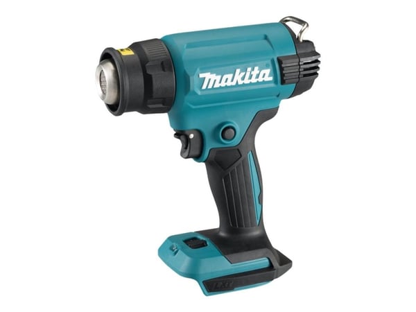 Makita DHG181ZK - Varmepistol - trådløs - 120 - 200 l/min - uten batteri, ingen lader - 18 V