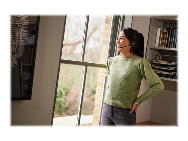 Jabra Engage 55 Stereo - Headset - på örat - DECT - trådlös - Optimerat för Microsoft Teams